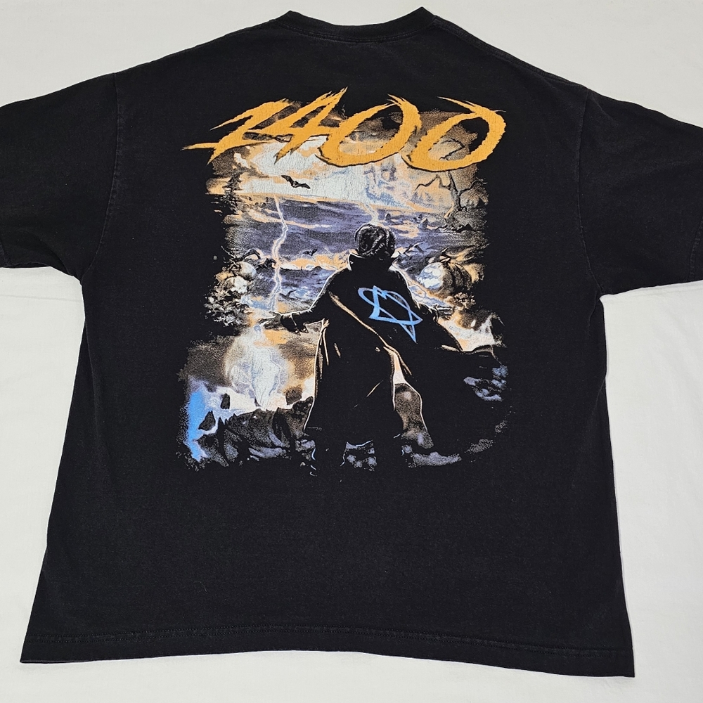 Trippie Redd Rapper 2023 Rare Halloween T-Shirt Orange & Blue Men's XL Cotton